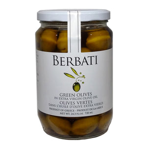 Green Olives in Extra Virgin Olive Oil - 720ml